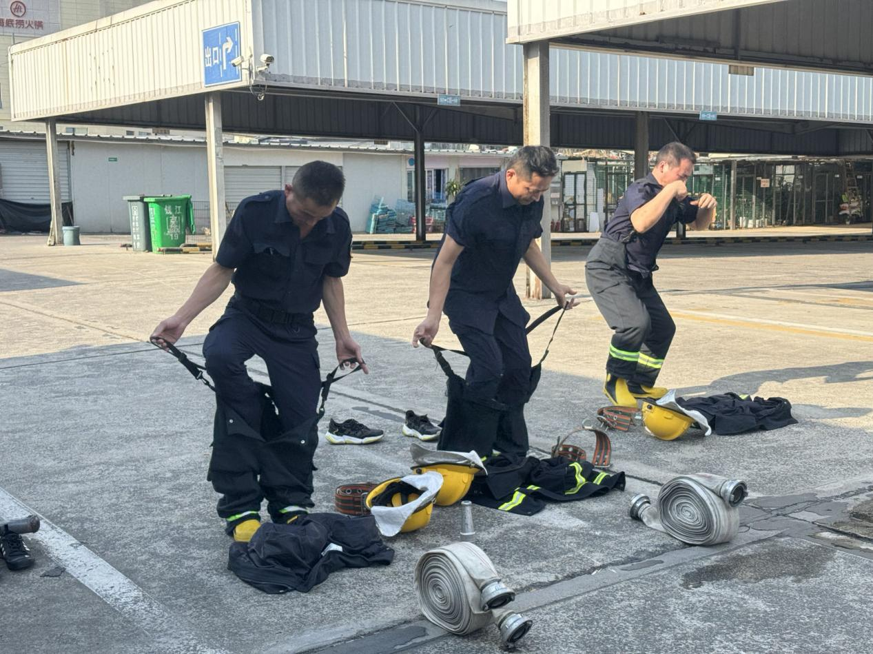 筑牢“防火墻”，錢江商城積極備戰(zhàn)消防運動會
