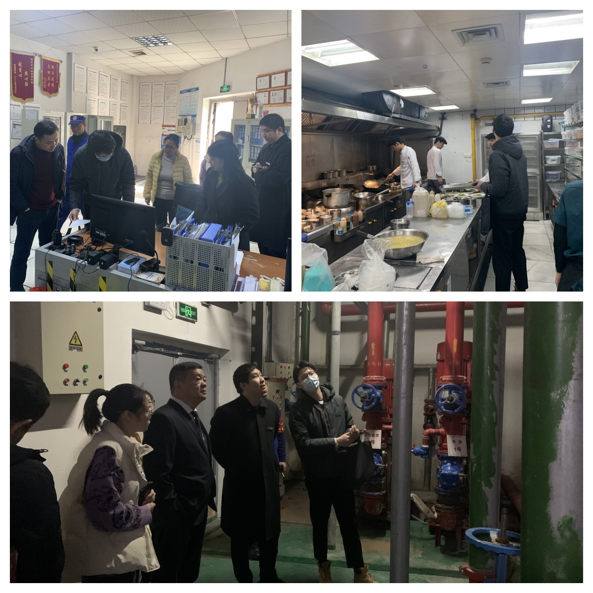 區(qū)紀委、區(qū)應急局等領導蒞臨水晶城檢查安全生產(chǎn)