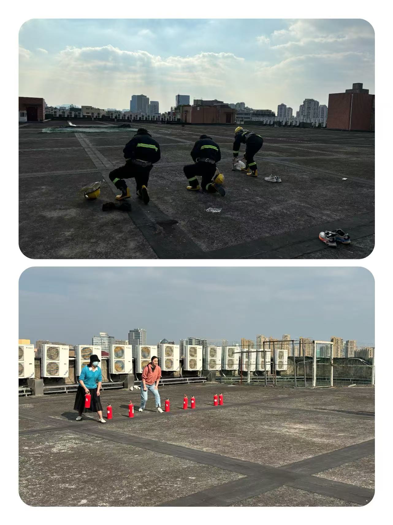 全力以赴備戰消防運動會